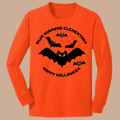 Youth Long Sleeve Shirt - Fall - Bats Thumbnail
