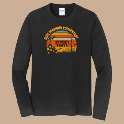 Adult Long Sleeve Shirt - Fall - Haunted House  Thumbnail
