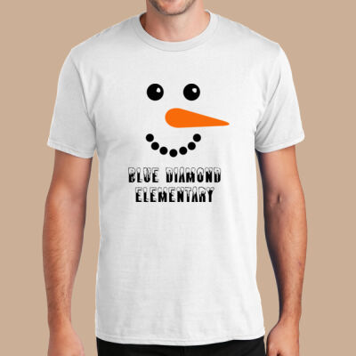 Adult T-Shirt - Winter - Snowman  Thumbnail