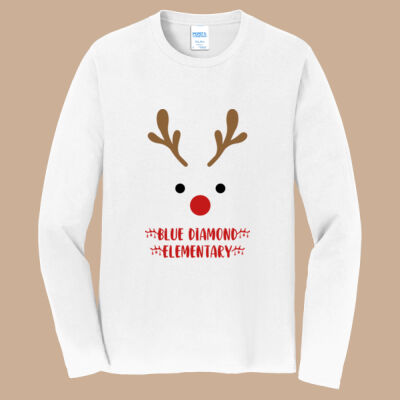 Adult Long Sleeve Shirt - Winter - Reindeer  Thumbnail