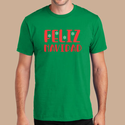 Adult T-Shirt - Winter - Feliz Navidad Red Thumbnail