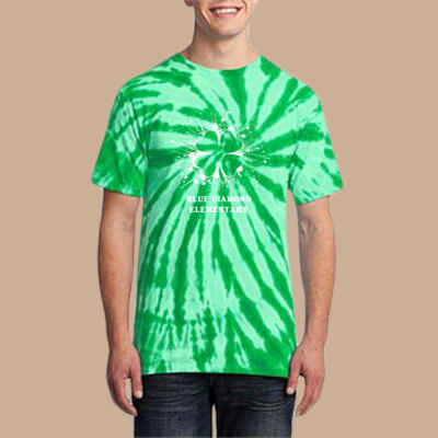 Adult Tie-Dye T-Shirt - Spring - Shamrock  Thumbnail