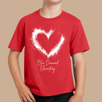 Youth T-Shirt - Spring - Valentine's Heart Thumbnail