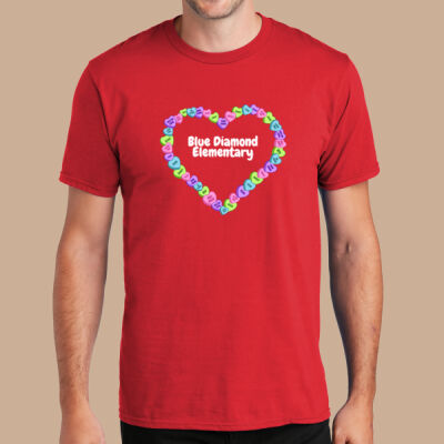 Adult T-Shirt - Spring - Candy Hearts Thumbnail