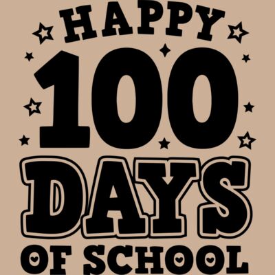 Happy 100 Days - Black Thumbnail