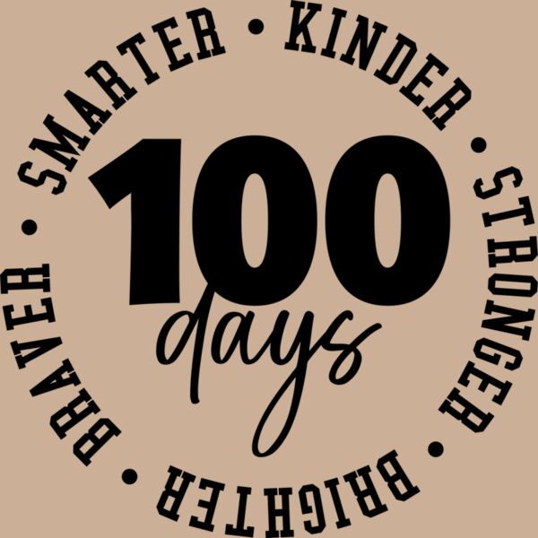 100 Days Circle - Black Thumbnail