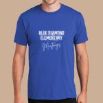 Adult T-Shirt - Blue Diamond Thumbnail