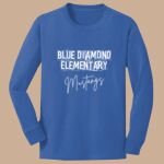 Youth Long Sleeve Shirt - Blue Diamond Thumbnail
