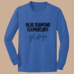 Youth Long Sleeve Shirt - Blue Diamond Thumbnail