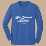 Youth Long Sleeve Shirt - Blue Diamond Thumbnail