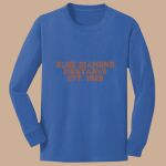 Youth Long Sleeve Shirt - Blue Diamond Thumbnail