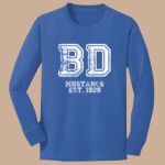 Youth Long Sleeve Shirt - Blue Diamond Thumbnail