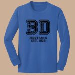 Youth Long Sleeve Shirt - Blue Diamond Thumbnail