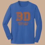 Youth Long Sleeve Shirt - Blue Diamond Thumbnail
