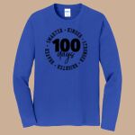 Adult Long Sleeve Shirt - Blue Diamond Thumbnail