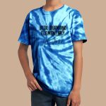 Youth Tie-Dye T-Shirt - Blue Diamond Thumbnail