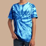 Youth Tie-Dye T-Shirt - Blue Diamond Thumbnail
