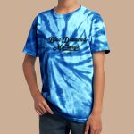 Youth Tie-Dye T-Shirt - Blue Diamond Thumbnail