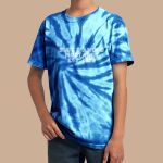 Youth Tie-Dye T-Shirt - Blue Diamond Thumbnail