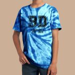 Youth Tie-Dye T-Shirt - Blue Diamond Thumbnail