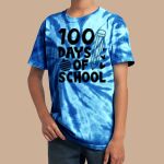 Youth Tie-Dye T-Shirt - Blue Diamond Thumbnail