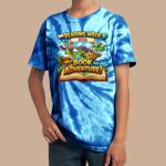 Youth Tie-Dye T-Shirt - Blue Diamond Thumbnail