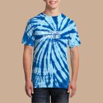 Adult Tie-Dye T-Shirt - Blue Diamond Thumbnail