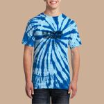 Adult Tie-Dye T-Shirt - Blue Diamond Thumbnail