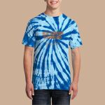 Adult Tie-Dye T-Shirt - Blue Diamond Thumbnail