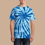 Adult Tie-Dye T-Shirt - Blue Diamond Thumbnail