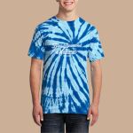 Adult Tie-Dye T-Shirt - Blue Diamond Thumbnail