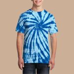 Adult Tie-Dye T-Shirt - Blue Diamond Thumbnail