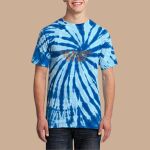 Adult Tie-Dye T-Shirt - Blue Diamond Thumbnail