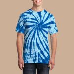 Adult Tie-Dye T-Shirt - Blue Diamond Thumbnail