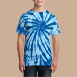 Adult Tie-Dye T-Shirt - Blue Diamond Thumbnail