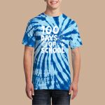 Adult Tie-Dye T-Shirt - Blue Diamond Thumbnail