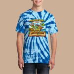 Adult Tie-Dye T-Shirt - Blue Diamond Thumbnail