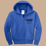 Youth Zip Jacket - Blue Diamond Thumbnail