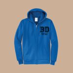 Adult Zip Jacket - Blue Diamond Thumbnail