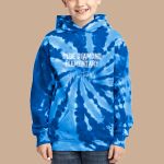 Youth Tie-Dye Hoodie - Blue Diamond Thumbnail