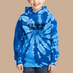Youth Tie-Dye Hoodie - Blue Diamond Thumbnail