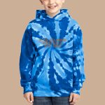 Youth Tie-Dye Hoodie - Blue Diamond Thumbnail