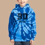 Youth Tie-Dye Hoodie - Blue Diamond Thumbnail