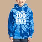 Youth Tie-Dye Hoodie - Blue Diamond Thumbnail