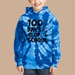 Youth Tie-Dye Hoodie - Blue Diamond Thumbnail