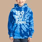 Youth Tie-Dye Hoodie - Blue Diamond Thumbnail