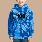 Youth Tie-Dye Hoodie - Blue Diamond Thumbnail