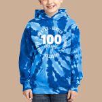 Youth Tie-Dye Hoodie - Blue Diamond Thumbnail