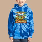 Youth Tie-Dye Hoodie - Blue Diamond Thumbnail