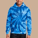Adult Tie-Dye Hoodie - Blue Diamond Thumbnail